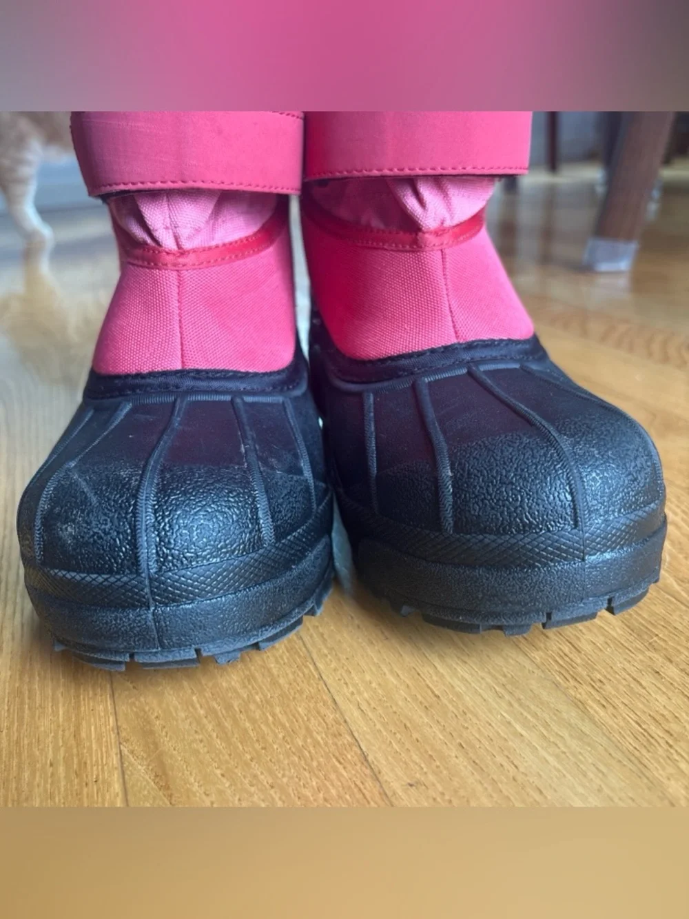 Columbia Powderbug II Snow Boots Kids Waterproof Pink Winter Youth Girls Size 5Y